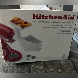 Kitchen Aid fruit and vegetable strainer set